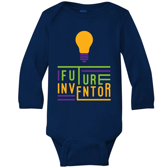 Future Inventor Gift Artificial Intelligence Gift Baby Long Sleeve Bodysuit