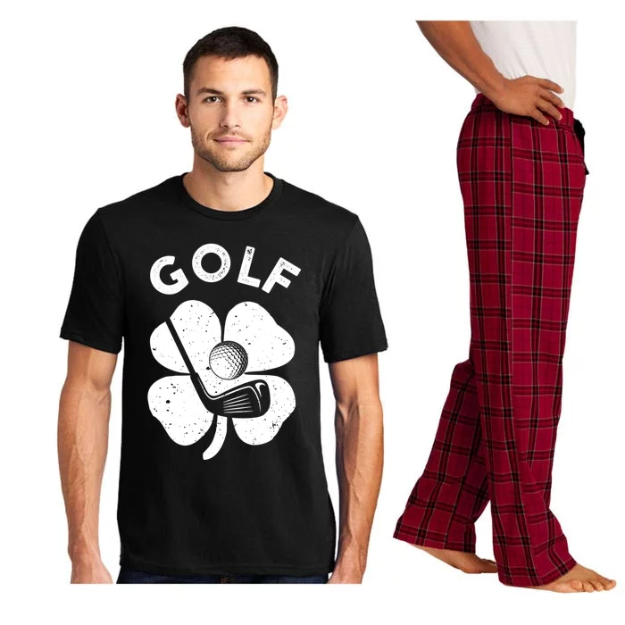 Fun Irish Golf Is My Paddy Gift St Patrick's Day Gift Pajama Set