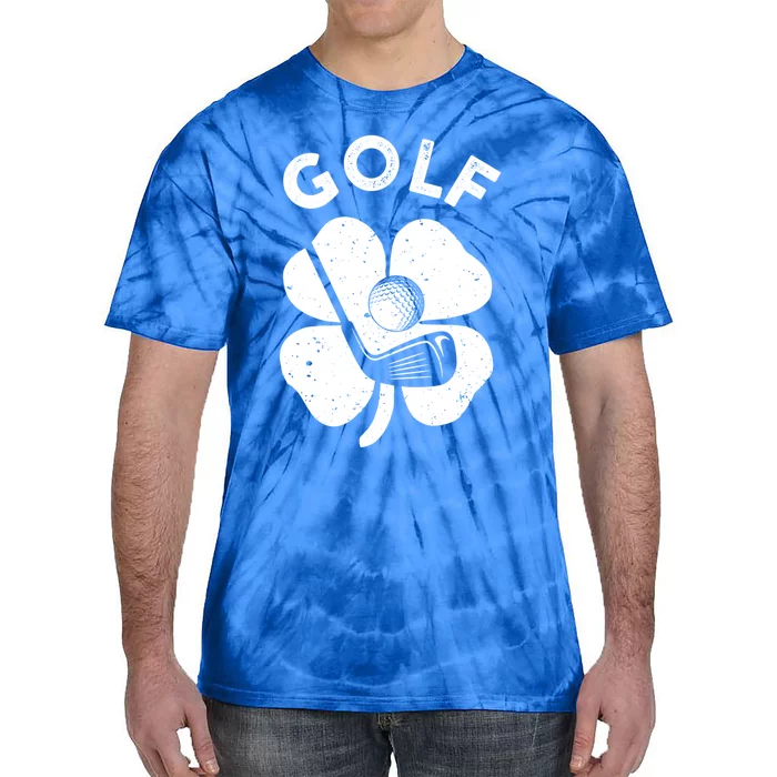 Fun Irish Golf Is My Paddy Gift St Patrick's Day Gift Tie-Dye T-Shirt