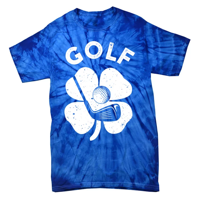 Fun Irish Golf Is My Paddy Gift St Patrick's Day Gift Tie-Dye T-Shirt