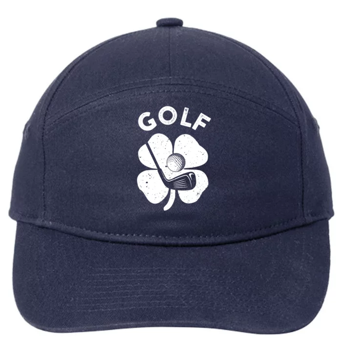 Fun Irish Golf Is My Paddy Gift St Patrick's Day Gift 7-Panel Snapback Hat