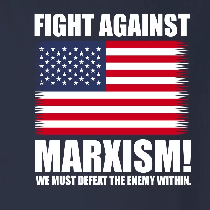 Fight Against Marxism Toddler Long Sleeve Shirt