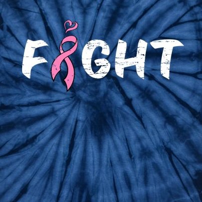 Fight Breast Cancer Tie-Dye T-Shirt