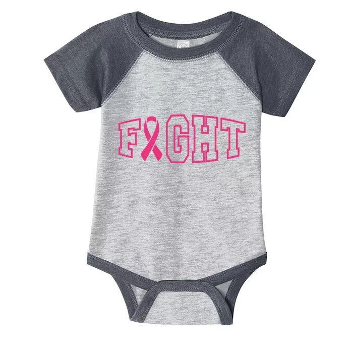 Fight Breast Cancer Logo Infant Baby Jersey Bodysuit