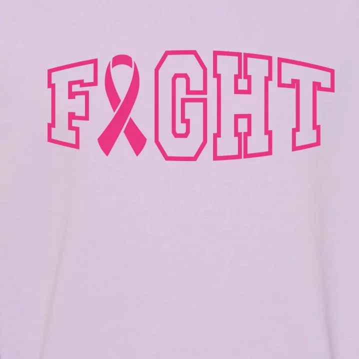 Fight Breast Cancer Logo Garment-Dyed Sweatshirt