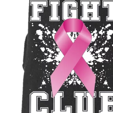 Fight Club Breast Cancer Doggie 3-End Fleece Hoodie