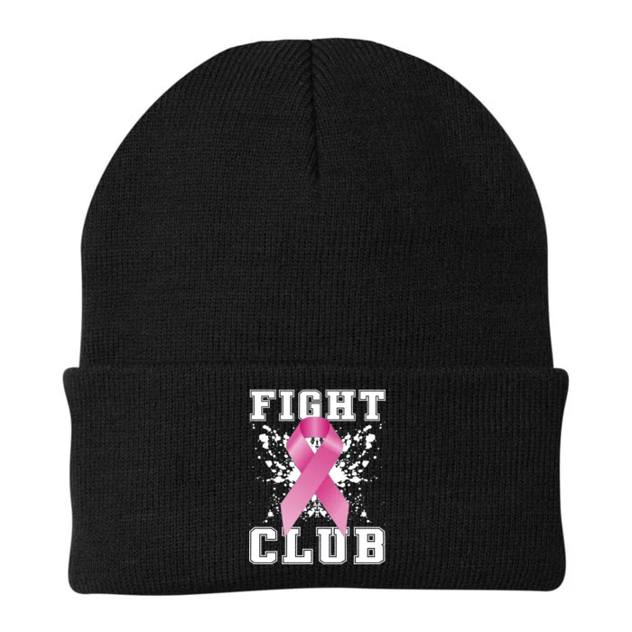 Fight Club Breast Cancer Knit Cap Winter Beanie