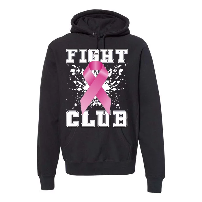 Fight Club Breast Cancer Premium Hoodie