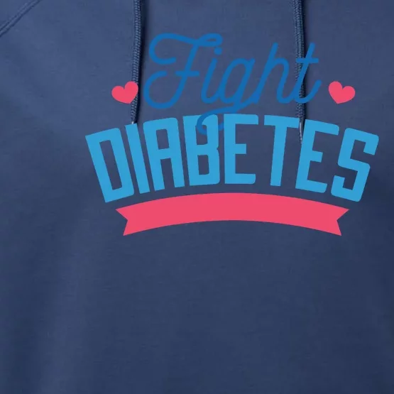 Fight Diabetes Performance Fleece Hoodie