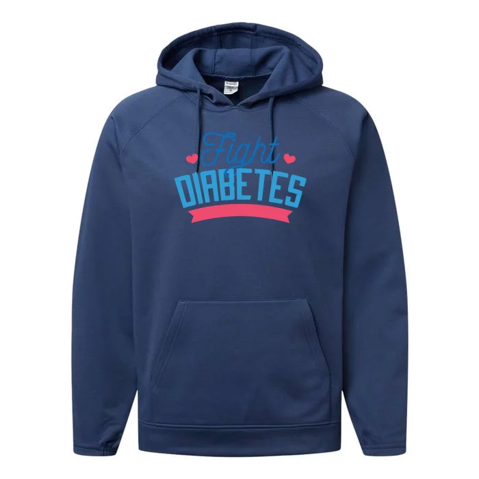 Fight Diabetes Performance Fleece Hoodie