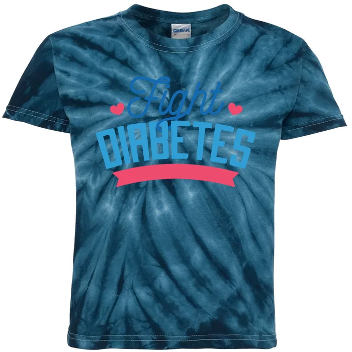 Fight Diabetes Kids Tie-Dye T-Shirt