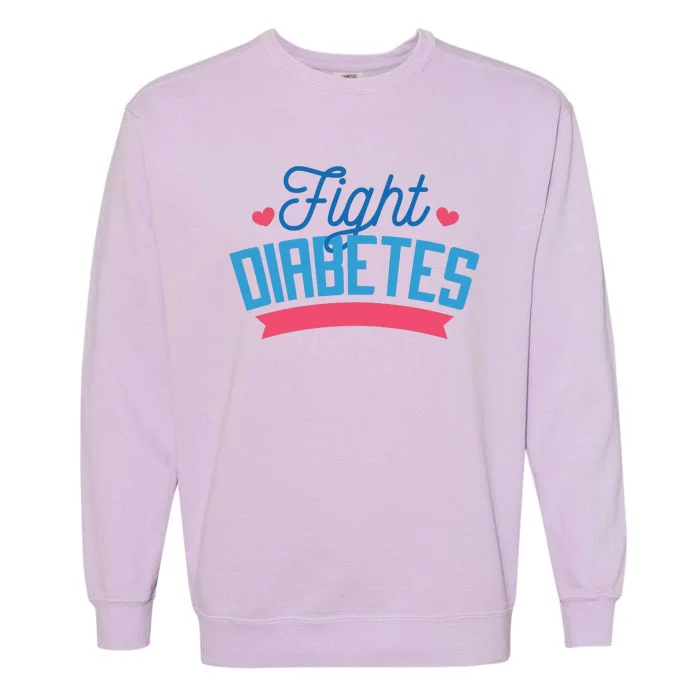 Fight Diabetes Garment-Dyed Sweatshirt