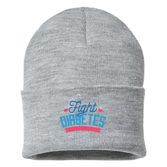 Fight Diabetes Sustainable Knit Beanie