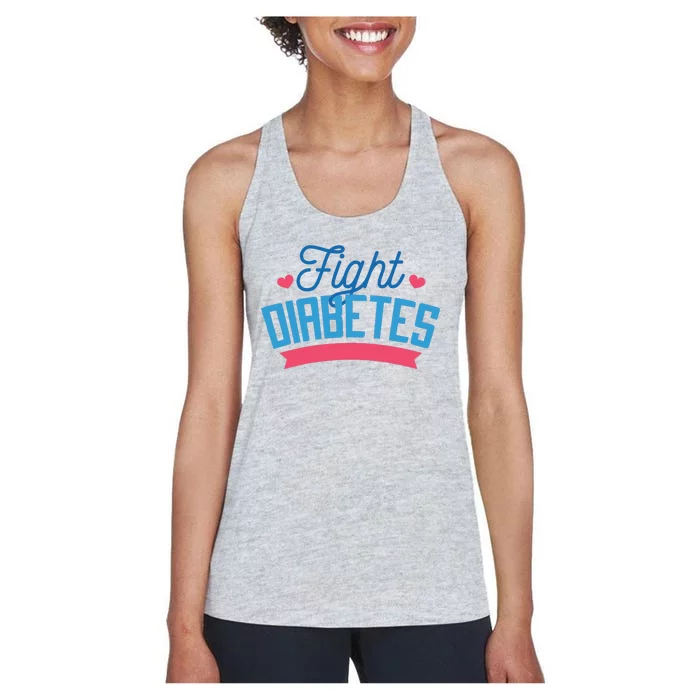 Fight Diabetes Women's Racerback Tank