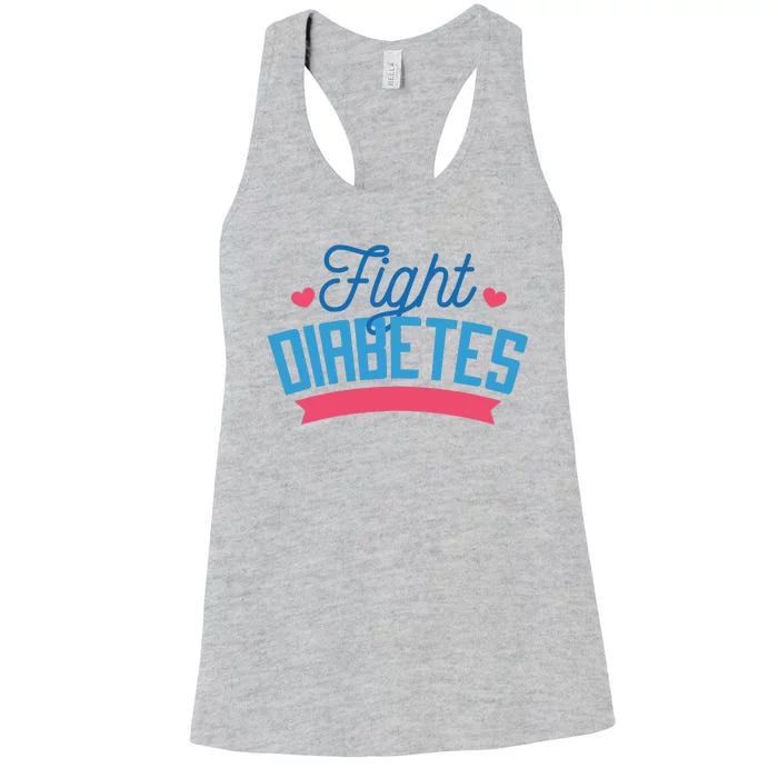 Fight Diabetes Women's Racerback Tank