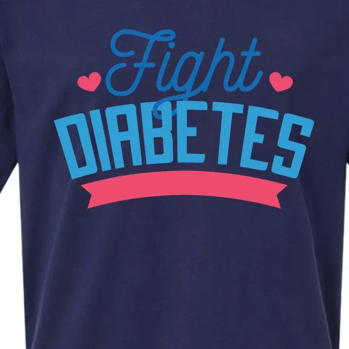 Fight Diabetes Sueded Cloud Jersey T-Shirt