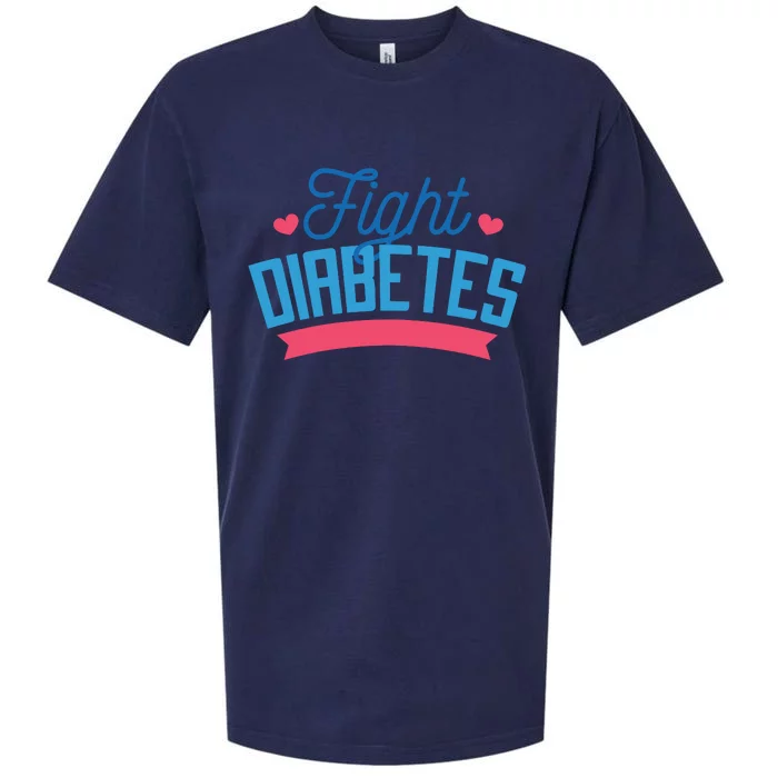 Fight Diabetes Sueded Cloud Jersey T-Shirt