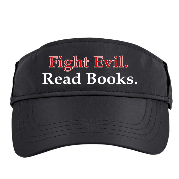 Fight Evil Read Books Adult Drive Performance Visor