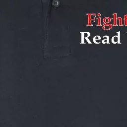 Fight Evil Read Books Softstyle Adult Sport Polo