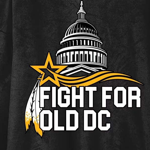 Fight For Old DC Hooded Wearable Blanket