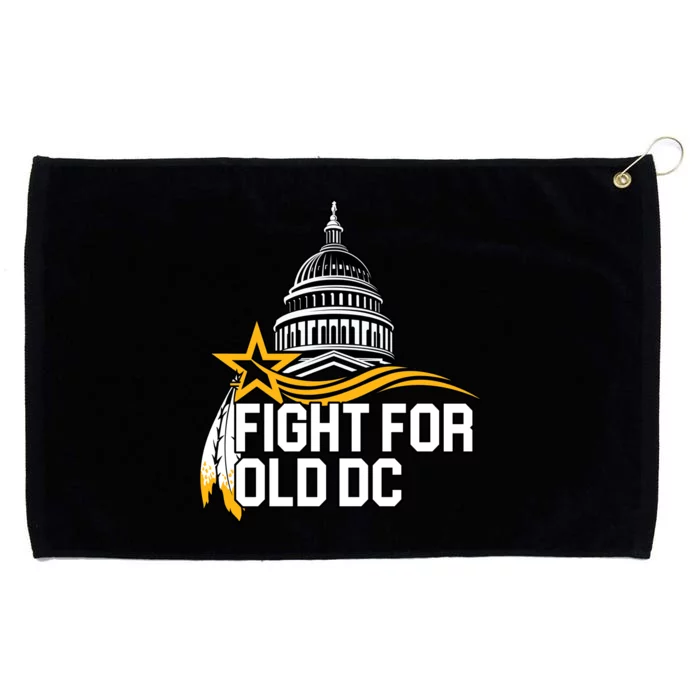 Fight For Old DC Grommeted Golf Towel