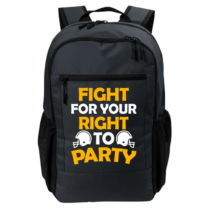 Fight For Your Right To Party KC Football Daily Commute Backpack