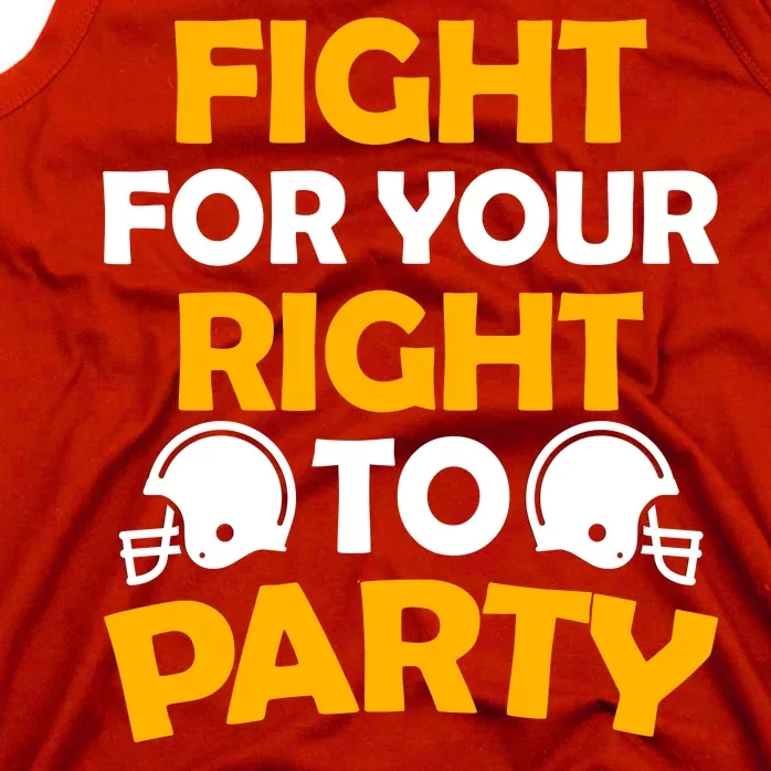 Fight For Your Right To Party KC Football Tank Top