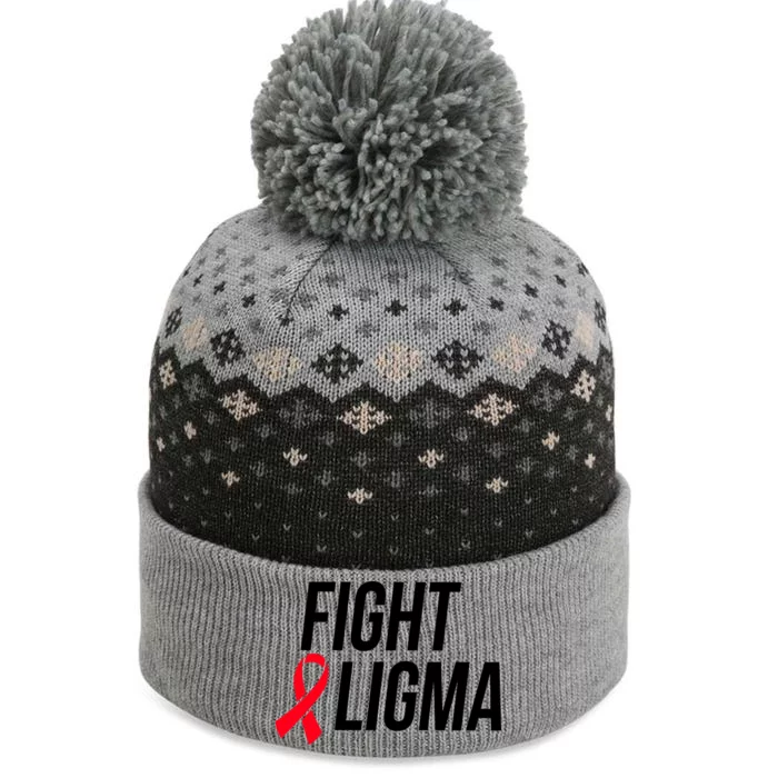 Fight Ligma Funny Meme The Baniff Cuffed Pom Beanie