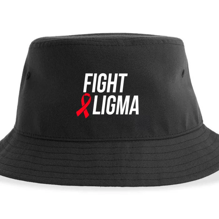 Fight Ligma Funny Meme Sustainable Bucket Hat