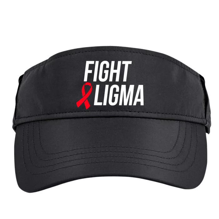 Fight Ligma Funny Meme Adult Drive Performance Visor