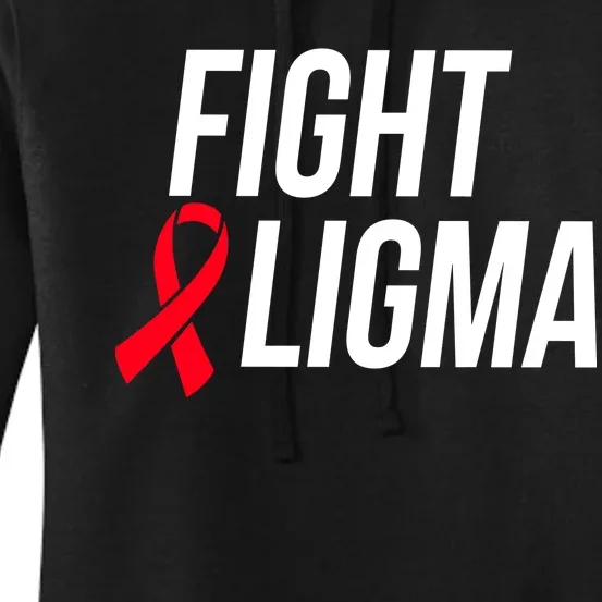 Fight Ligma Funny Meme Women's Pullover Hoodie