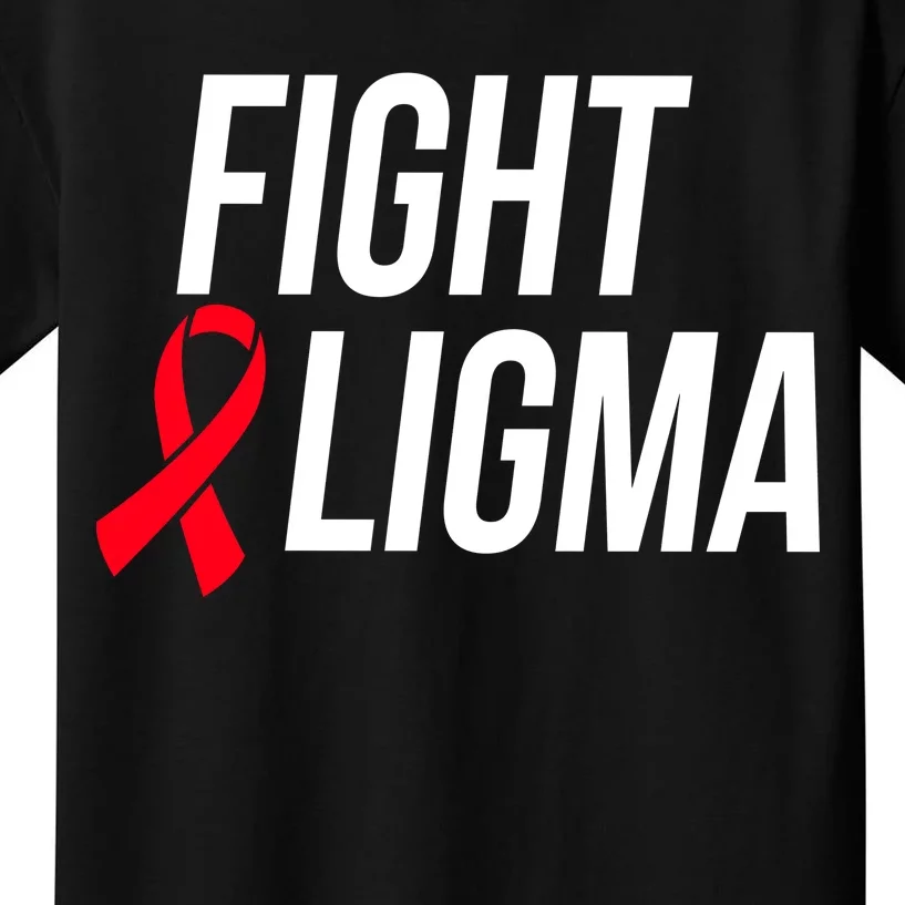Fight Ligma Funny Meme Kids T-Shirt