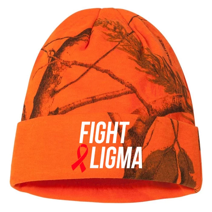 Fight Ligma Funny Meme Kati - 12in Camo Beanie