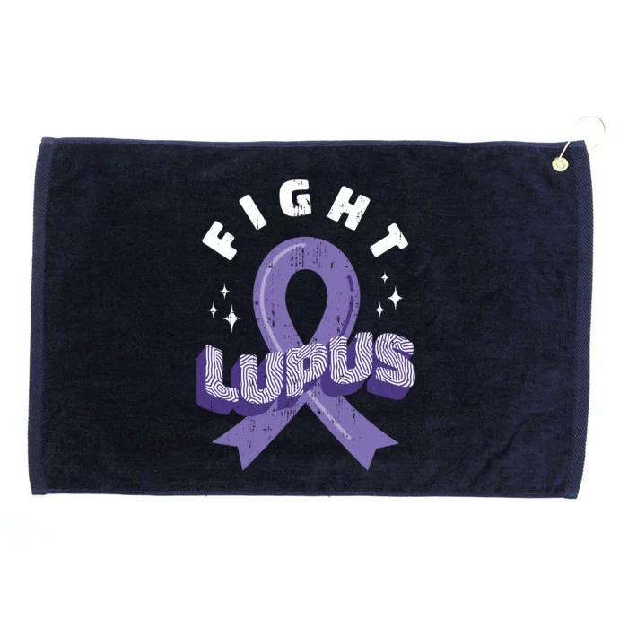 Fight Lupus Grommeted Golf Towel