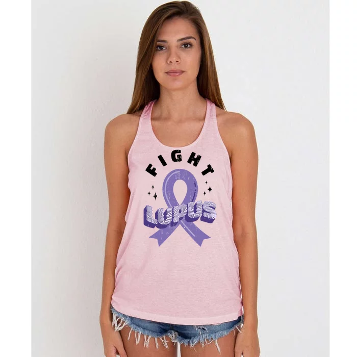 Fight Lupus Women's Knotted Racerback Tank