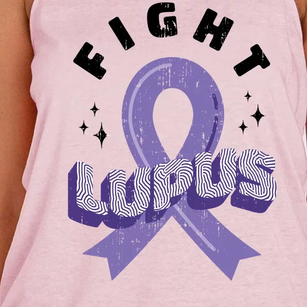 Fight Lupus Women's Knotted Racerback Tank