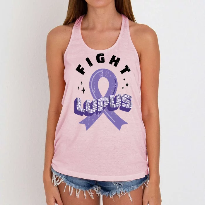 Fight Lupus Women's Knotted Racerback Tank