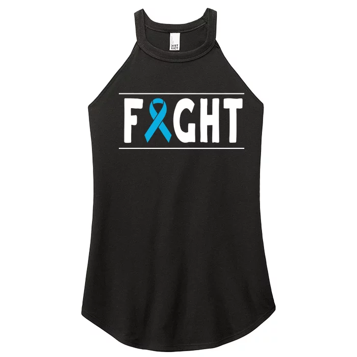 Fight Prostate Cancer Women’s Perfect Tri Rocker Tank