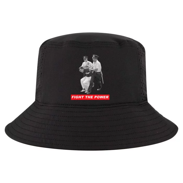 Fight The Power Bernie Arrested Cool Comfort Performance Bucket Hat