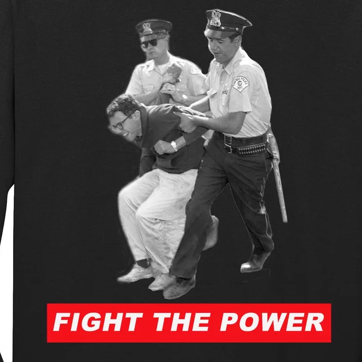 Fight The Power Bernie Arrested Tall Long Sleeve T-Shirt