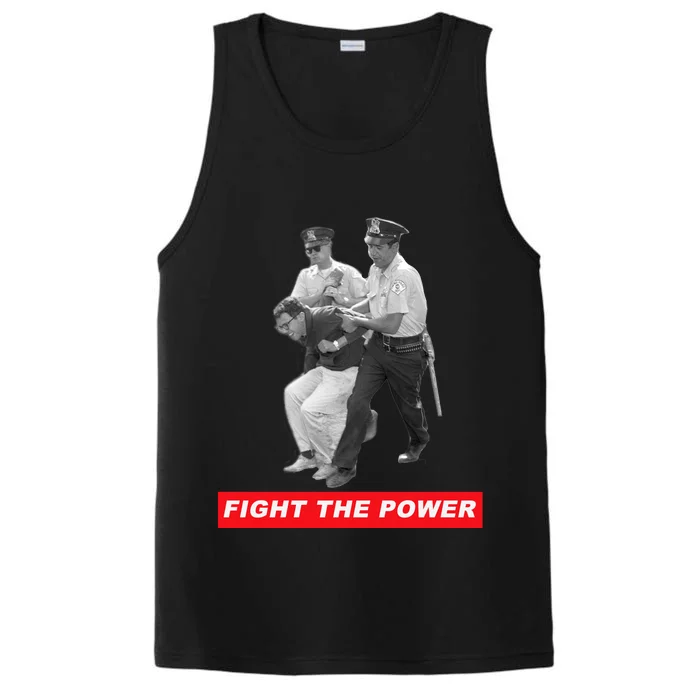 Fight The Power Bernie Arrested Performance Tank