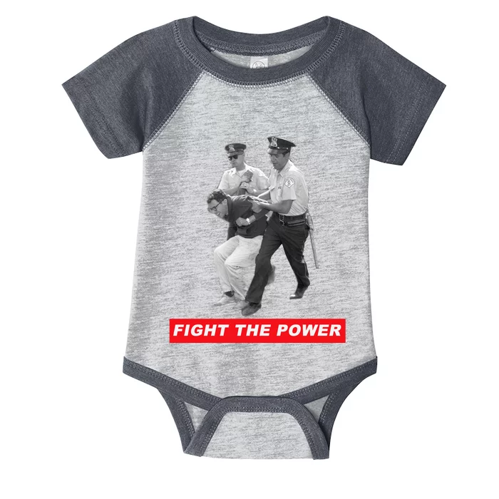 Fight The Power Bernie Arrested Infant Baby Jersey Bodysuit