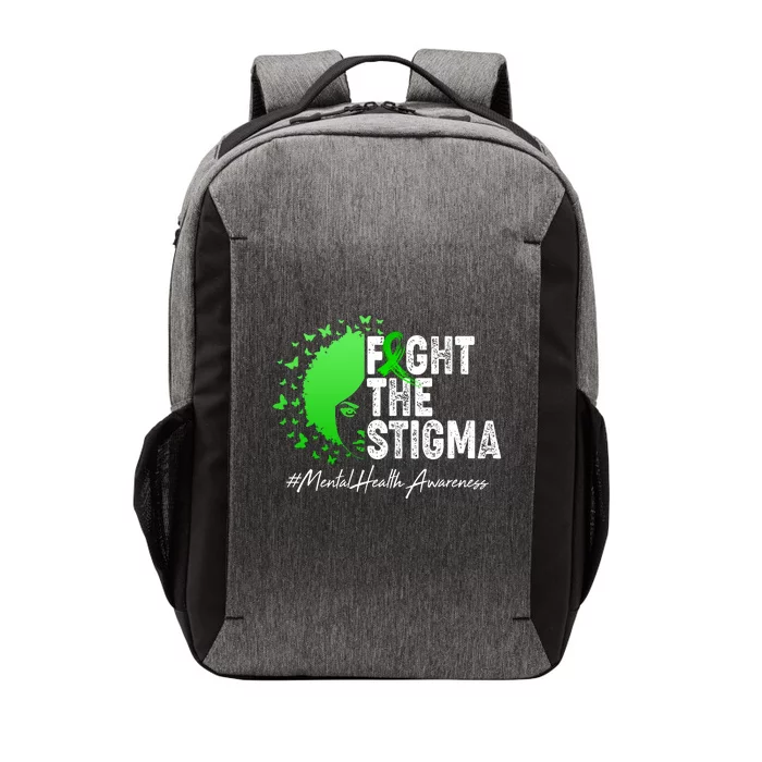 Fight The Stigma Mental Health Awareness Support Vector Backpack