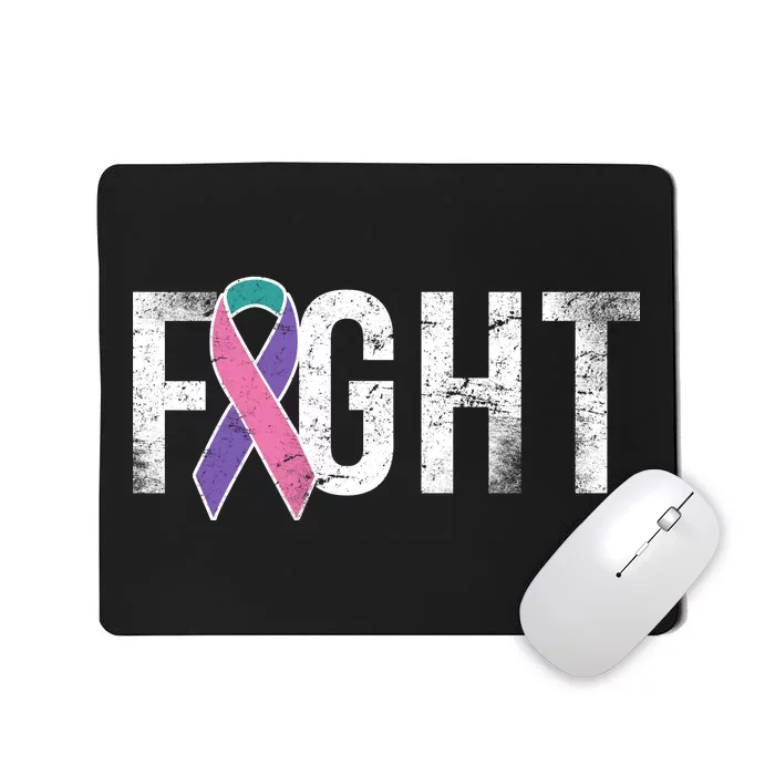 Fight Thyroid Cancer Mousepad