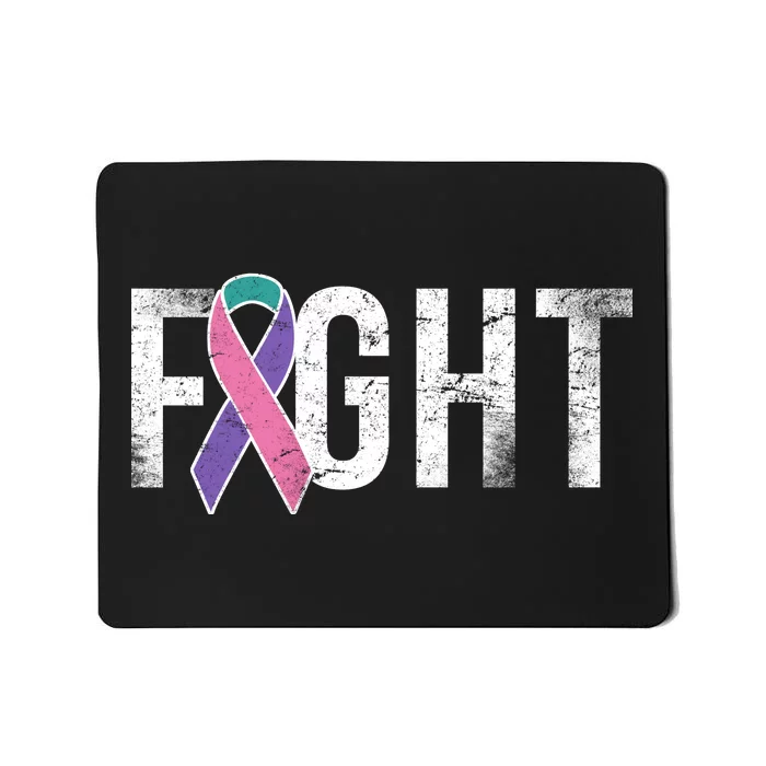 Fight Thyroid Cancer Mousepad