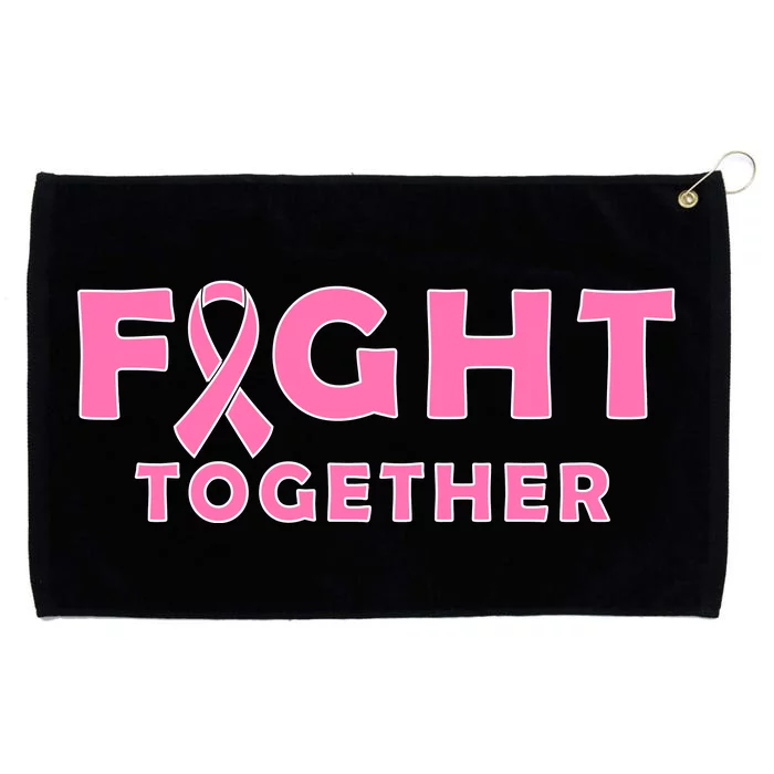 Fight Together Breast Cancer Grommeted Golf Towel