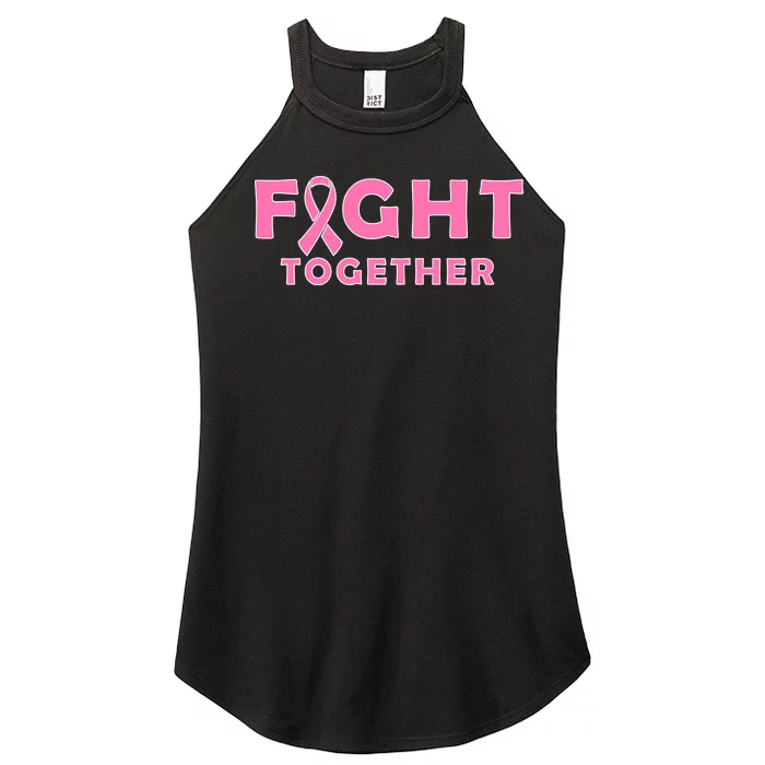 Fight Together Breast Cancer Women’s Perfect Tri Rocker Tank