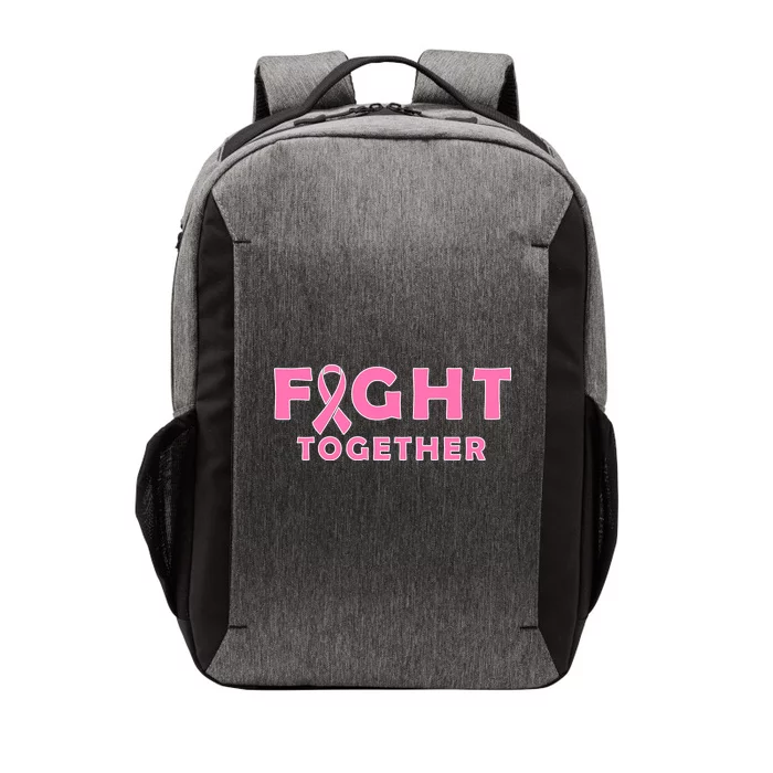 Fight Together Breast Cancer Vector Backpack