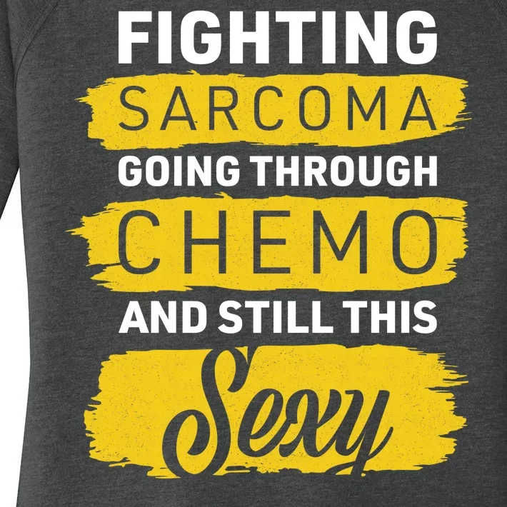 Fighting Sarcoma And Still Sexy Women's Perfect Tri Tunic Long Sleeve Shirt