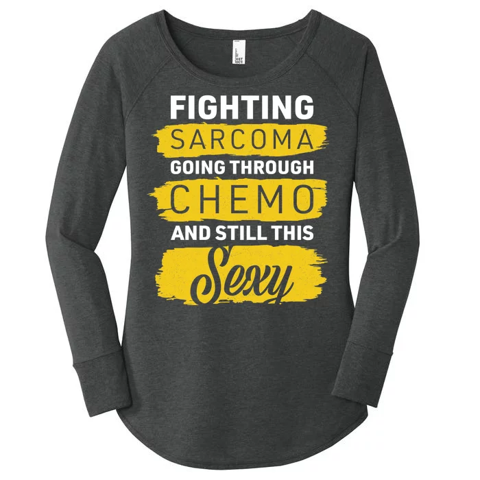 Fighting Sarcoma And Still Sexy Women's Perfect Tri Tunic Long Sleeve Shirt